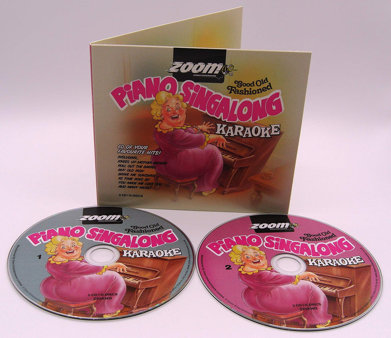 Zoom Karaoke - 60 Piano Singalong Favourites - Double CD+G Set