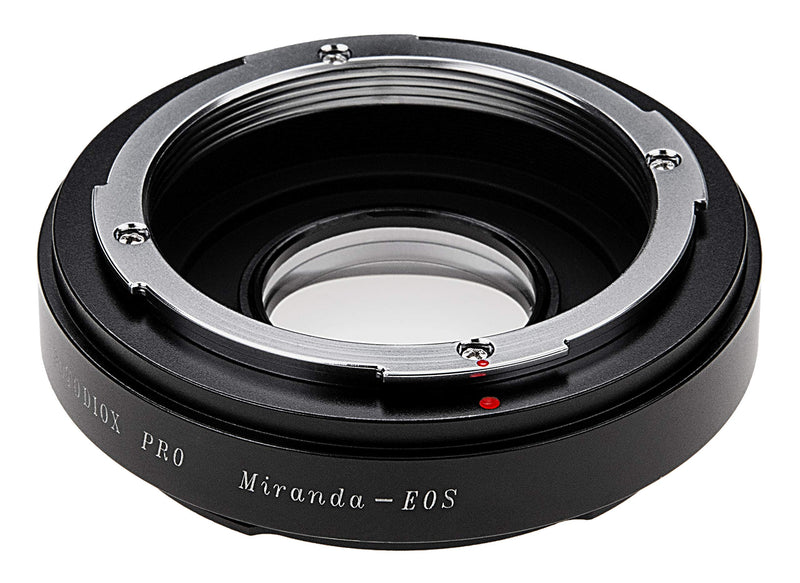 Fotodiox Pro Lens Mount Adapter, for Miranda (MIR) Lens to Canon EOS EF Mount DSLR Camera Body Single