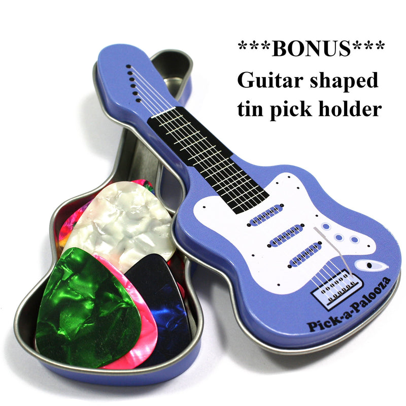 Pick-a-Palooza Guitar Pick Pack Custom Strips For Your Guitar Pick Maker - Great Variety Of Strips For Making Guitar Picks With Any Pick Punch - Pearloid