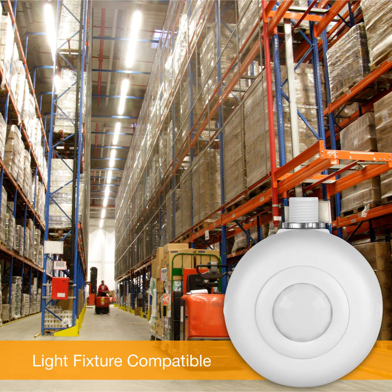 Enerlites MPC-50H Ceiling Sensor Switch Passive Infared (PIR) Commercial/Industrial Grade - White High Bay Sensor
