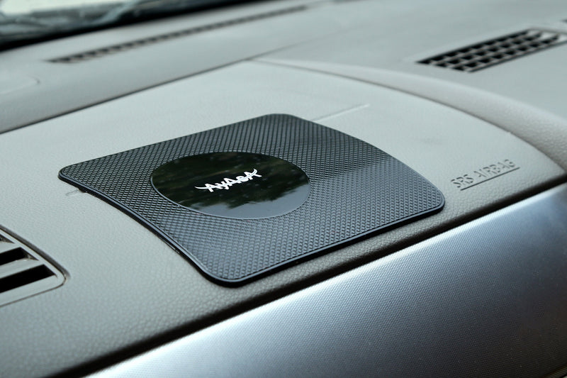 AyAsA Anti Slip Mat, Sticky, Non Slip Pads Sticky Pads / Dash Cell Phone Mount / Sticky Mat and Anti Slip Pad / Dashboard Pad / Non Slip pad for car / Car Dash Accessories - Sticky Gel Pads Dashboard