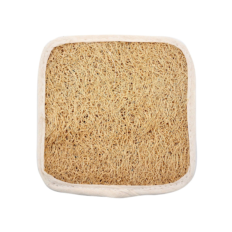 Sleekly Loofah Sponges, Portable Puff Scrubber Brush Skin Body for Men and Women, Set of 7