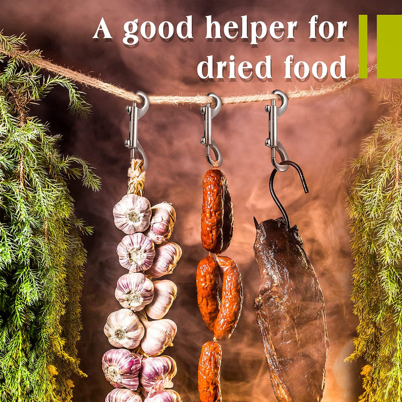 12 Pieces Double Ended Bolt Snaps Hook Zinc Alloy Double Trigger Clips Home Pet Accessory for Linking Dog Leash Collar Leash Key Chain Horse Tack Pet Sling Feed Buckets (3.5 Inch) 3.5 Inch