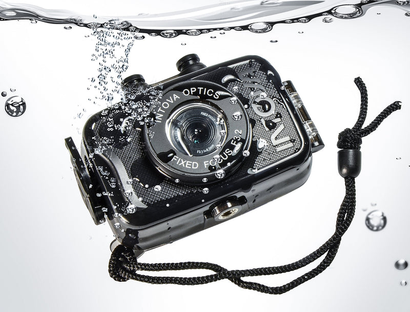Intova Duo Waterproof HD POV Sports Video Camera Black