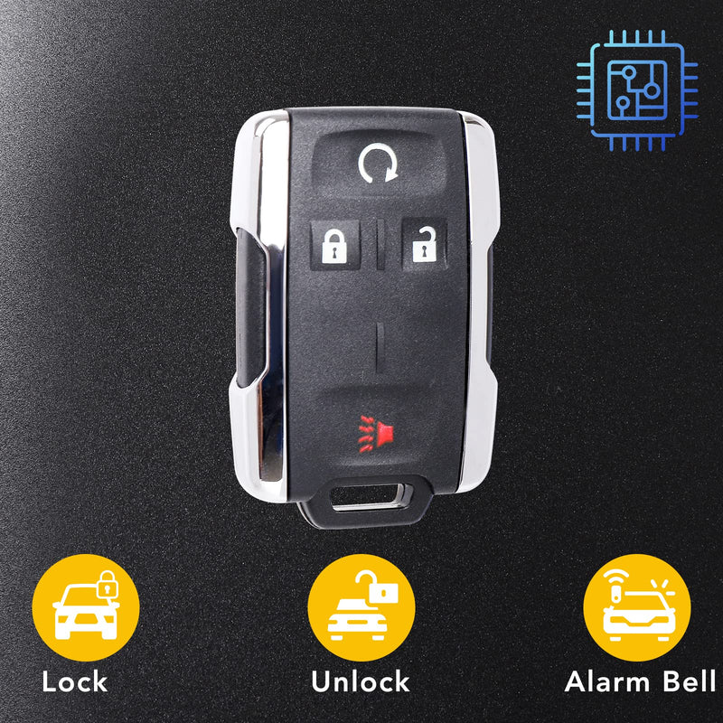 OGATOO Key Fob Replacement for Chevy GMC Sierra 1500 2500 3500 HD 2014-2020 Colorado GMC Canyon 2015 2016 2017 2018 2019 2020 2021 Keyless Entry Remote Control Start (M3N-32337100, Pack of 2)