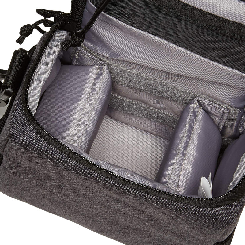 Tamrac Tradewind 2.6 Shoulder Bag for Compact DSLR, Mirrorless Camera, Dark Grey X-Small (2.6L)