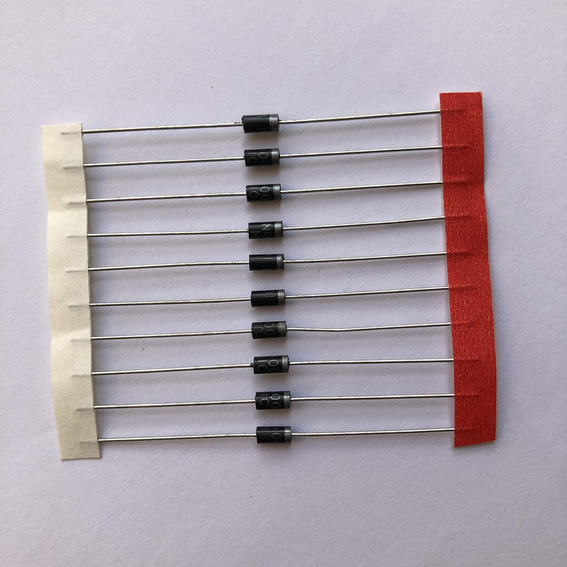 20x 1N4001 Molded Plastic Case Rectifier Diodes, 1A, 50V