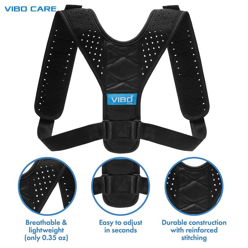 Posture Corrector for Men and Women - Upper Back Straightener Brace, Clavicle Support Adjustable Device for Thoracic Kyphosis and Providing Shoulder - Neck Pain Relief( Fits Chest Size 35" - 41")