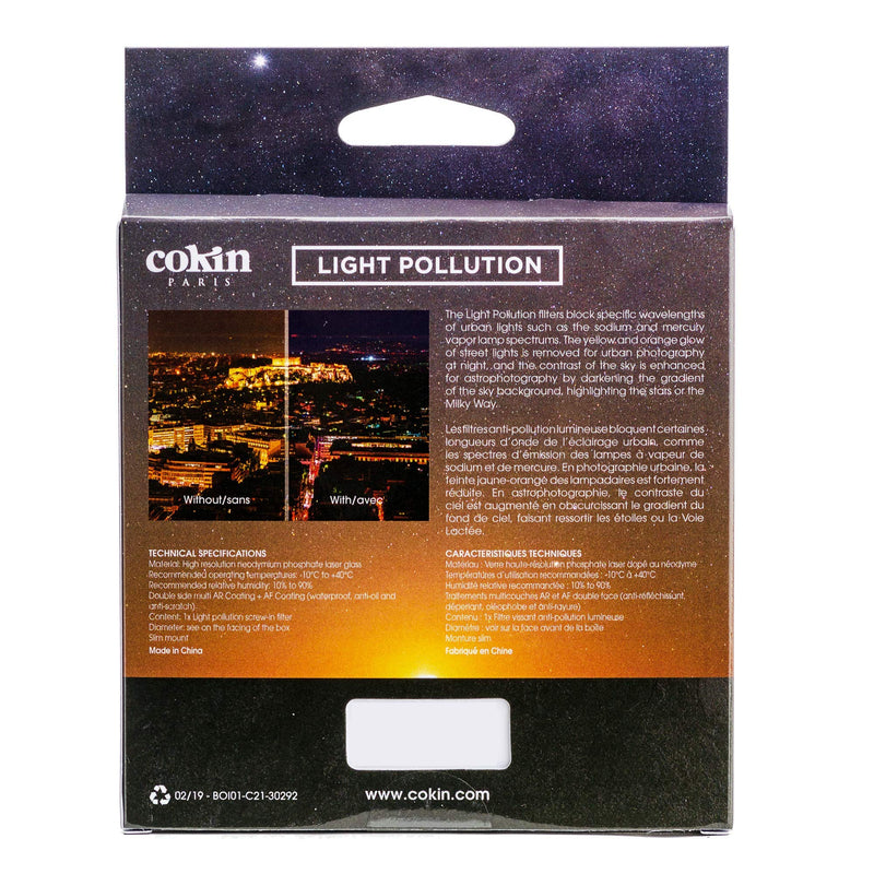 Cokin Nuances Clearsky Light Pollution Filter - 52mm