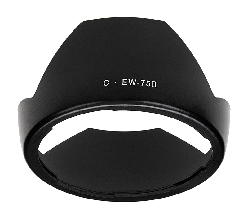 Fotodiox Lens Hood Replacement for EW-75 II Compatible with Canon EF 20mm f/2.8 Lens