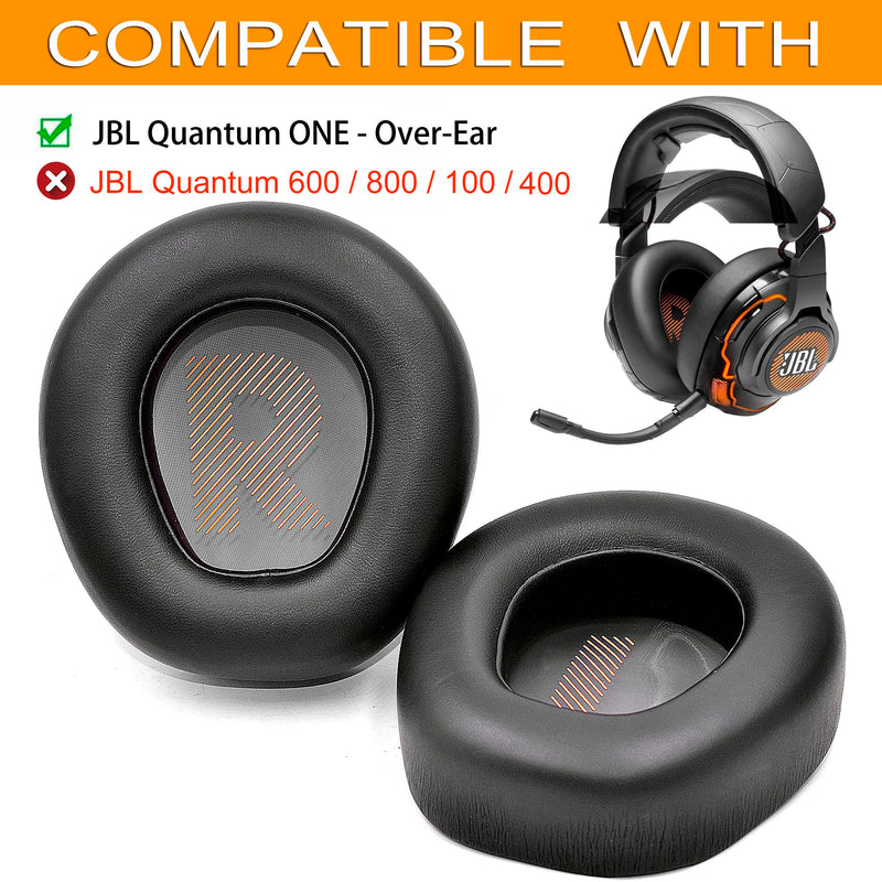 Quantum ONE Ear Pads - defean Replacement Ear Pads Cover Cushions Compatible with Quantum ONE/Q ONE / Q1 / Over-Ear ANC Performance Gaming Headphone,Softer Leather,High-Density Noise Cancelling Foam