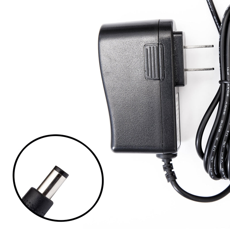 8 Feet Omnihil (Center Negative) AC/DC Power Adapter 9V 2A (2000mA) 5.5x2.5millimeters Compatible with Roland V-4EX 4-Ch Digital Video Mixer