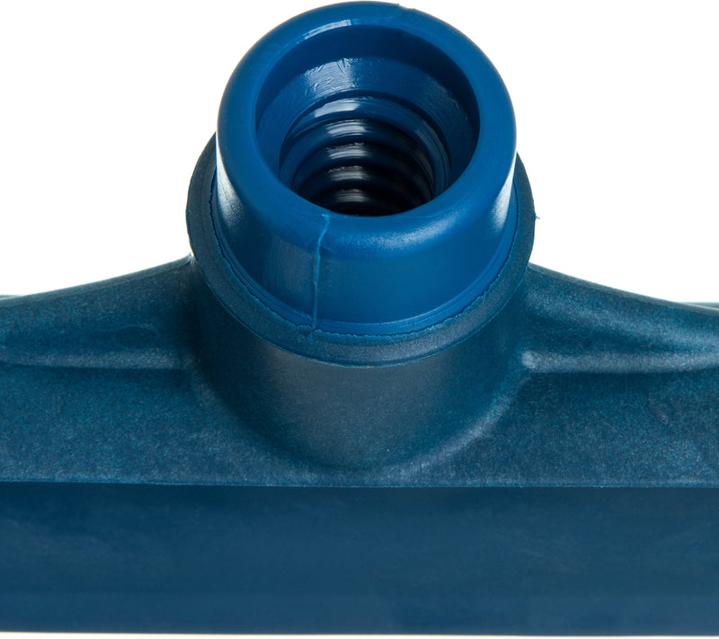 Carlisle 3656714 Solid One-Piece Foam Rubber Head Floor Squeegee, 20" Length, Blue