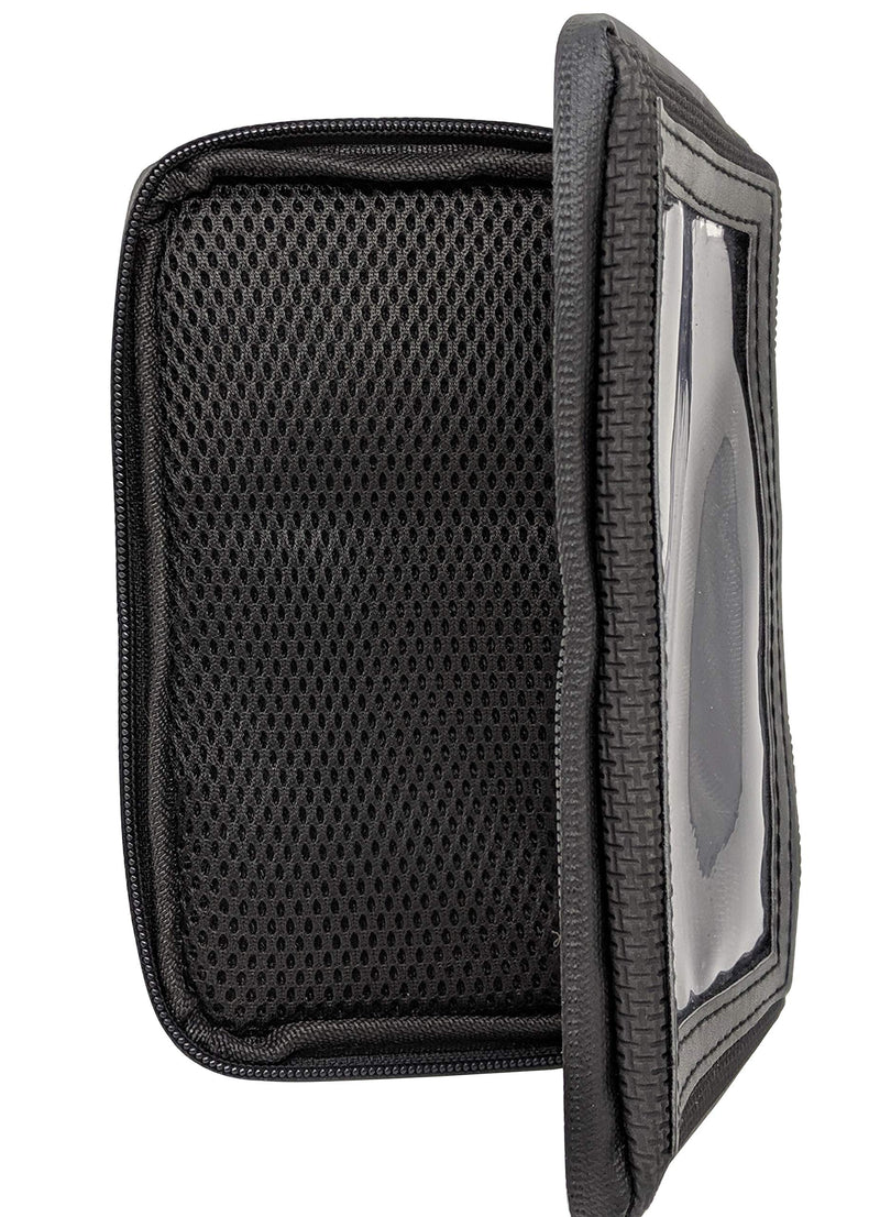 Bikers Place Motorcycle Magnetic Cell Phone & GPS Holder Tank Bag Compatible i Phone, Samsung Blk Waterproof
