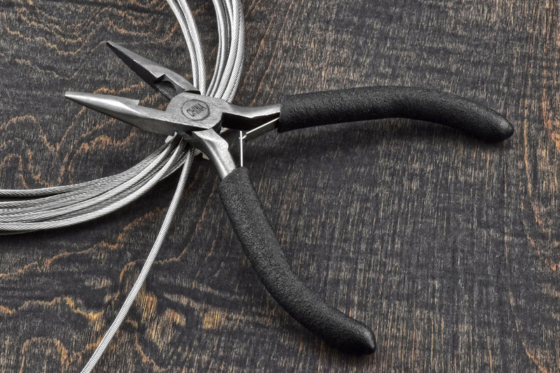 SE Professional 5" Mini Long Nose Pliers - LF02 5"