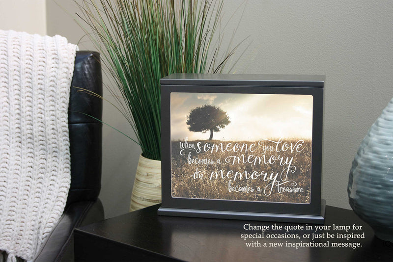 Jada Venia 9.75"x7.75" Tree When Someone You Love Light Box Insert