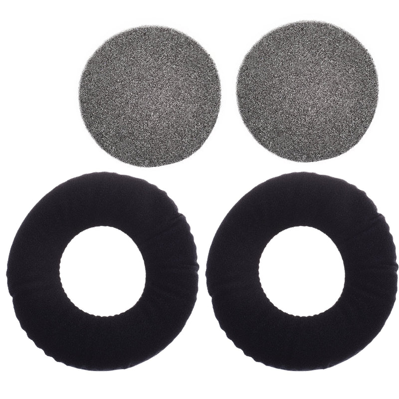 Cosmos ® 1 Pair Black Color Velvet Replacement Earpad Ear Pad Cushion for AKG K 240 Studio Headphones