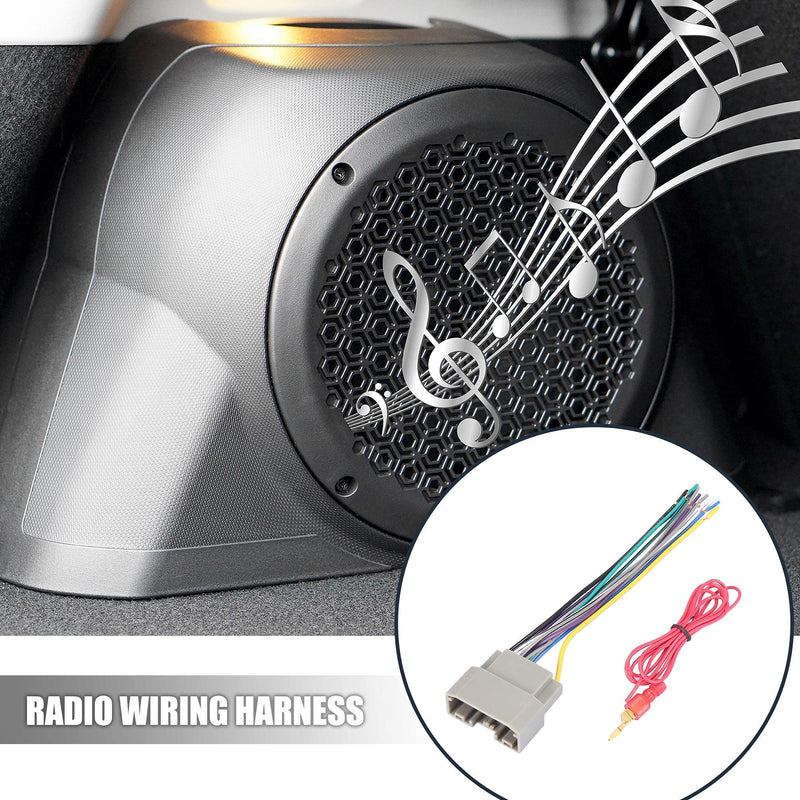 X AUTOHAUX 70-6522 Car Stereo CD Player Wiring Harness Set Wire Radio Adapter Plug for Chrysler Sebring 2008-2010