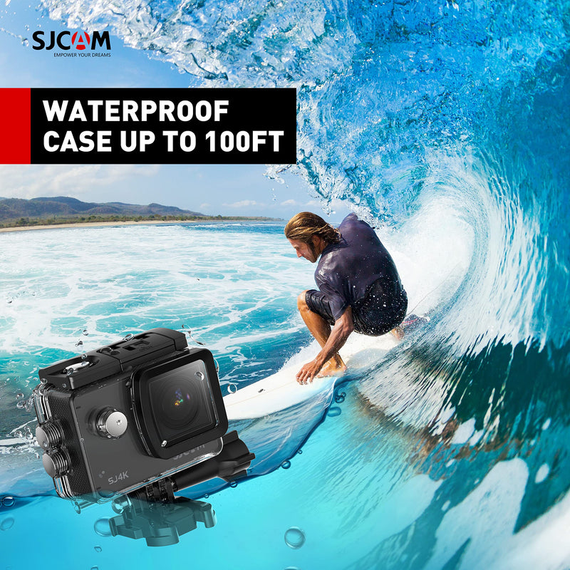 [AUSTRALIA] - SJCAM SJ4K 4K30FPS Action Camera WiFi Ultra HD Underwater Camera 170 Degree Wide Angle 98FT Waterproof Camera with Case 
