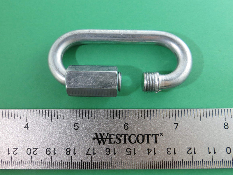 [AUSTRALIA] - US Stainless 5 Pieces Zinc Plated Quick Link 5/16" (8mm) 