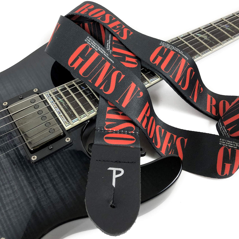 Perris Leathers LPCP-6010 Guns N Roses Polyester Guitar Strap, 39"- 58"