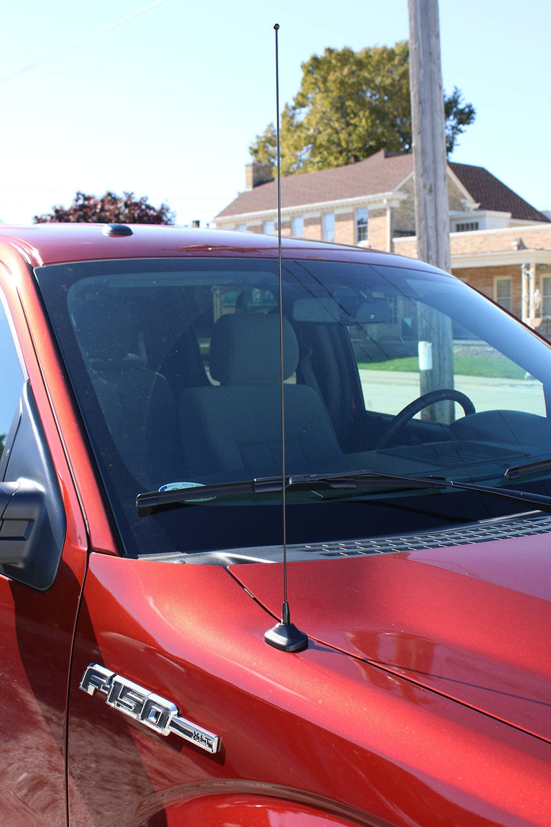 [AUSTRALIA] - AntennaMastsRus - 31 Inch Black Antenna Mast fits Toyota Celica, FJ Cruiser, Highlander, MR2, RAV4, Sequoia, Sienna, Tacoma, Tundra, T100, 4 Runner Spring Steel 