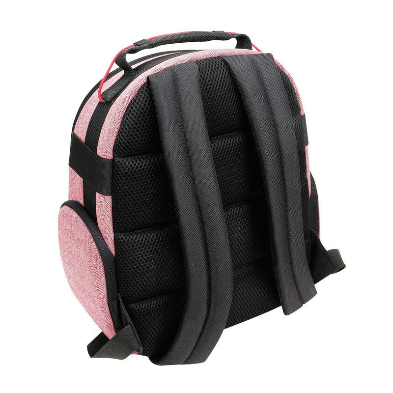 [AUSTRALIA] - USA GEAR Portable Camera Backpack for DSLR (Red) with Customizable Accessory Dividers, Weather Resistant Bottom and Comfortable Back Support - Compatible with Canon, Nikon and More Red and Black 