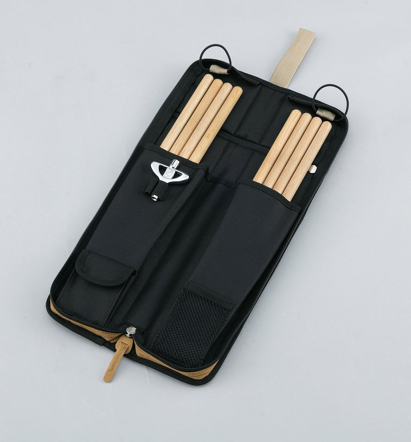 TAMA TSB12BK POWERPAD Bag-Black-6 Pairs of Sticks and mallets