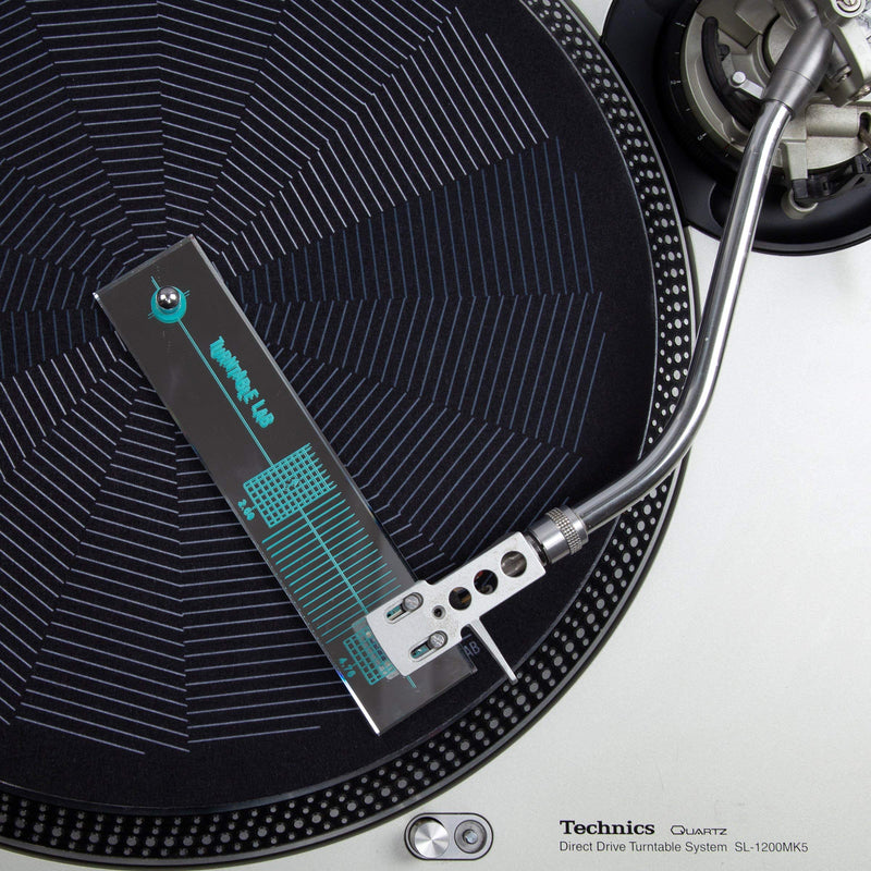 Turntable Lab: Turntable Phono Cartridge Alignment Protractor Tool - Mirrored Surface for Precision