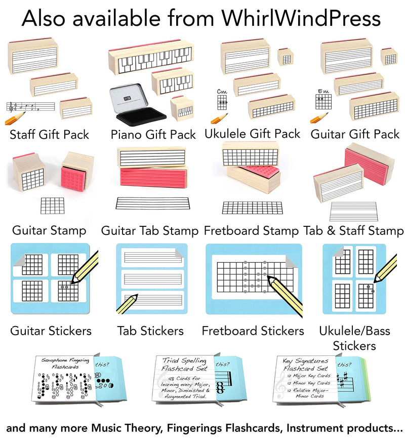 Treble Clef Staff Stickers (75 Pack) Great for music teachers!