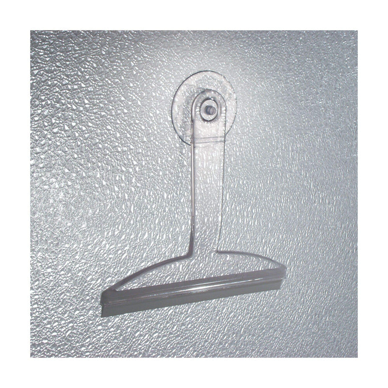 [AUSTRALIA] - 8" Clear Plastic Suction Squeegee Shower Window Cleaner Small 