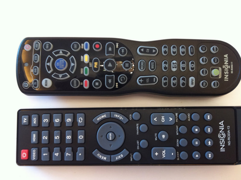 New BBY Insignia Brand tv Remote NS-RC03A-13 Sub NS-RC05A-11 remote-30 Days