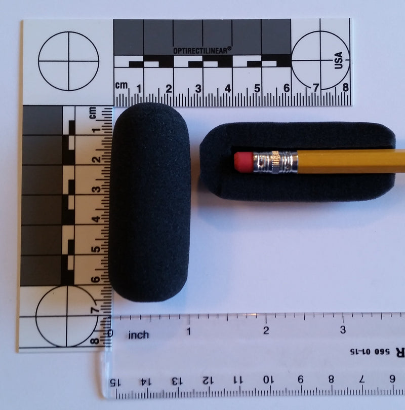 [AUSTRALIA] - Compete Audio SH50 foam replacement microphone windscreens (microphone covers) (2-pack) for use with Sennheiser Aviation headsets 