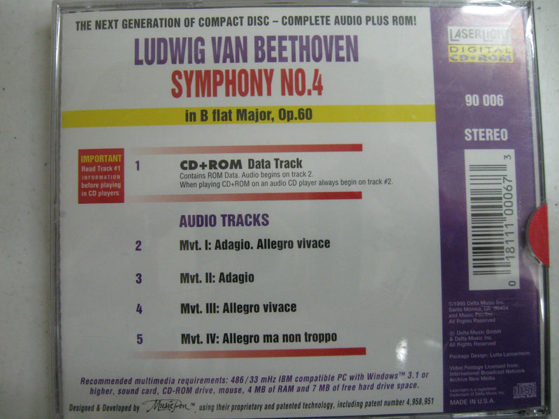 Symphony 4 CD Rom Hybrid