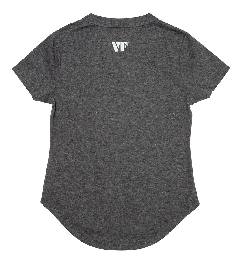 Vic Firth Logo Women's Charcoal Grey T-Shirt - Size L