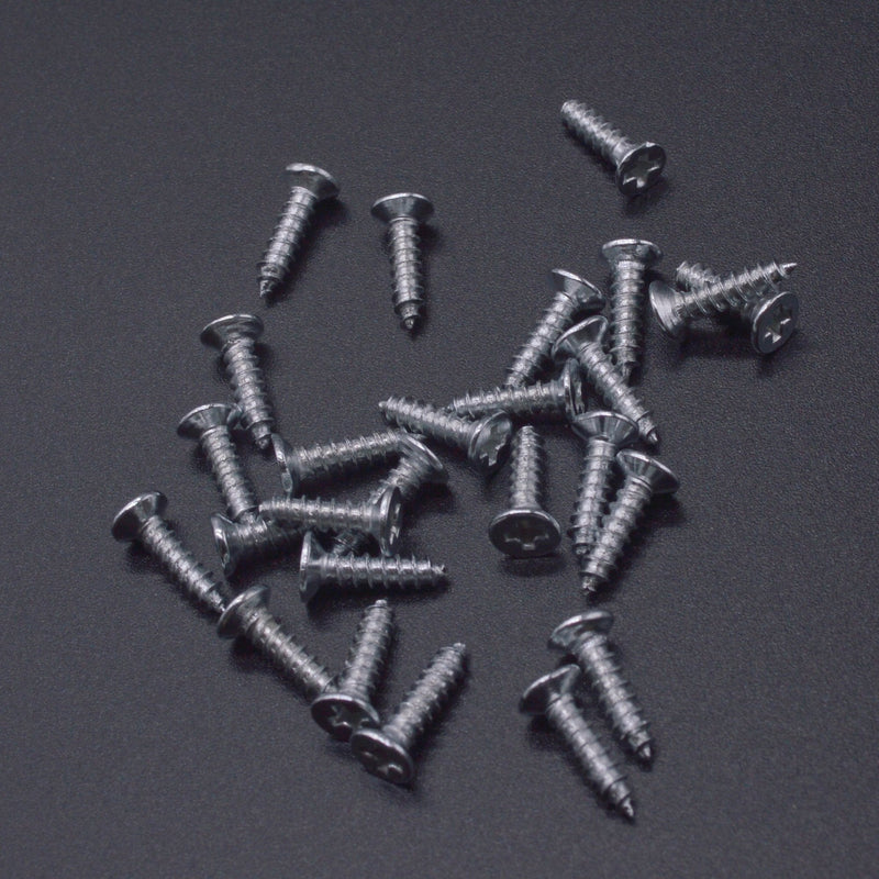Yushulin 100 PCS 1/2 Inch LED Rope Light Clips Holder with 200 PCS screws Clear PVC Mounting Rope Light Mounting Clips