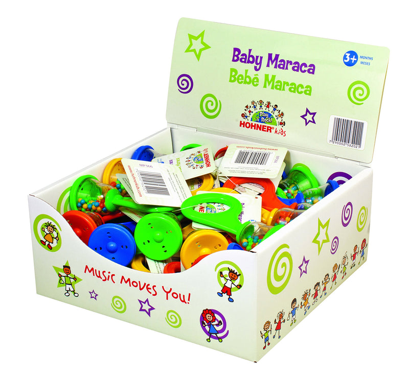 [AUSTRALIA] - Hohner Kids MP366 Baby Maraca w/Handle, 36 Piece Box Display 