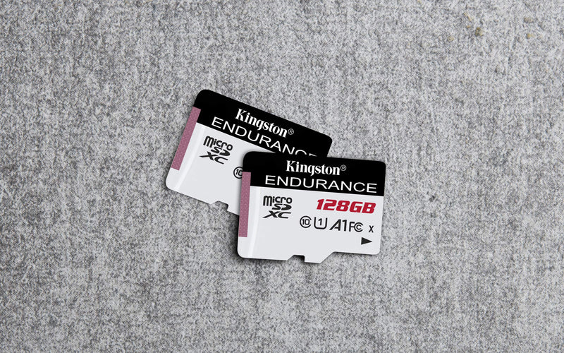 Kingston High Endurance 64GB MicroSD SDXC Flash Memory Card High Performance, 1080P, Full HD, Up to 95MB/S Read, (SDCE/64GB)