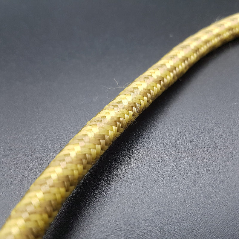 Braided Vintage Microphone Cable XLR Male to Female Mic Lead (1m) 1m