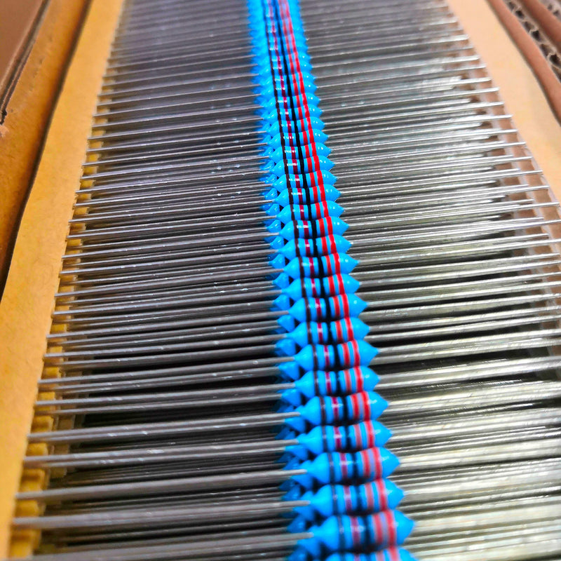 [AUSTRALIA] - EEEEE 61 Values (Pack of 1095) 1% 0.25w Resistor Book kit, 1Ω-10MΩ RoHS Compliant for Arduino, Assorted resistors Set, Assortment ohm Pack (Ω, K, M) 