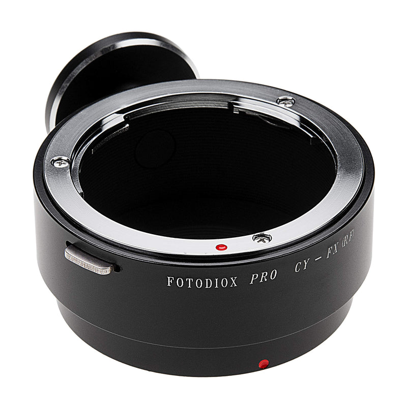 Fotodiox Pro Lens Mount Adapter, Contax / Yashica (C/Y or CY) Lens to Fujifilm X Camera Body, for Fujifilm X-Pro1, X-E1, X-Mount Mirrorless Cameras Contax/Yashica