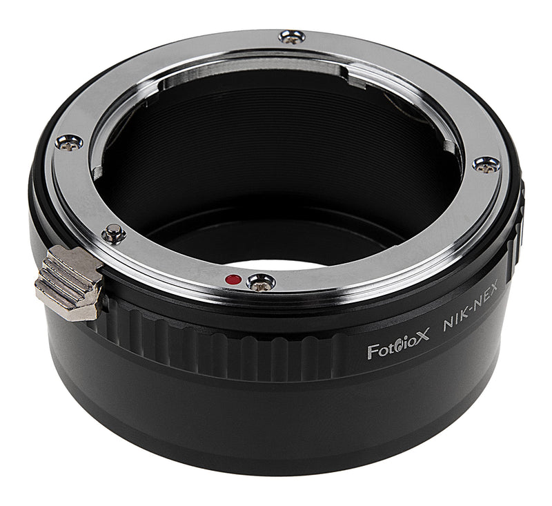 Fotodiox Lens Mount Adapter - Nikon Lens to Sony NEX E-Series Camera fits Sony NEX-3, NEX-5, NEX-5N, NEX-7 and Sony Video Camcorder NEX-VG-10 VG10 Nikon F Standard