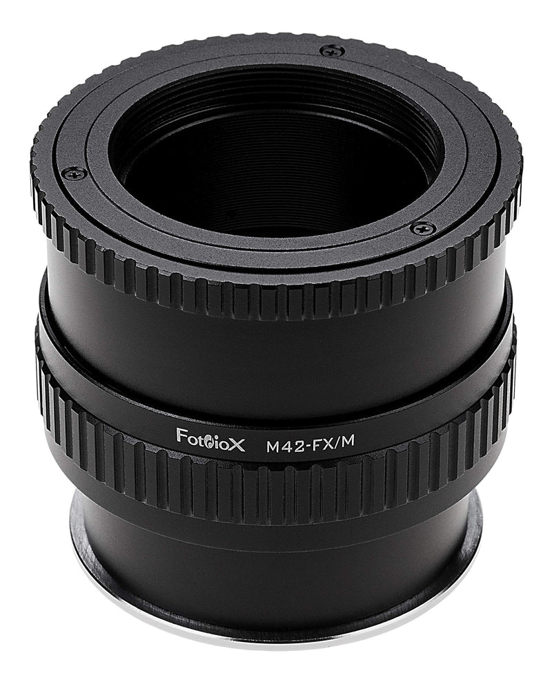 Fotodiox Lens Mount Macro Adapter Compatible with M42 Screw Mount SLR Lens on Fuji X-Mount Cameras M42 V2