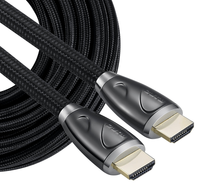 4K HDR HDMI Cable 25 Feet, HDMI 2.0 18Gbps, Supports 4K 60Hz(Dolby Vision, HDR10, HDCP 2.2) 1440p 120Hz and ARC, High Speed Ultra HD Cord 25Feet