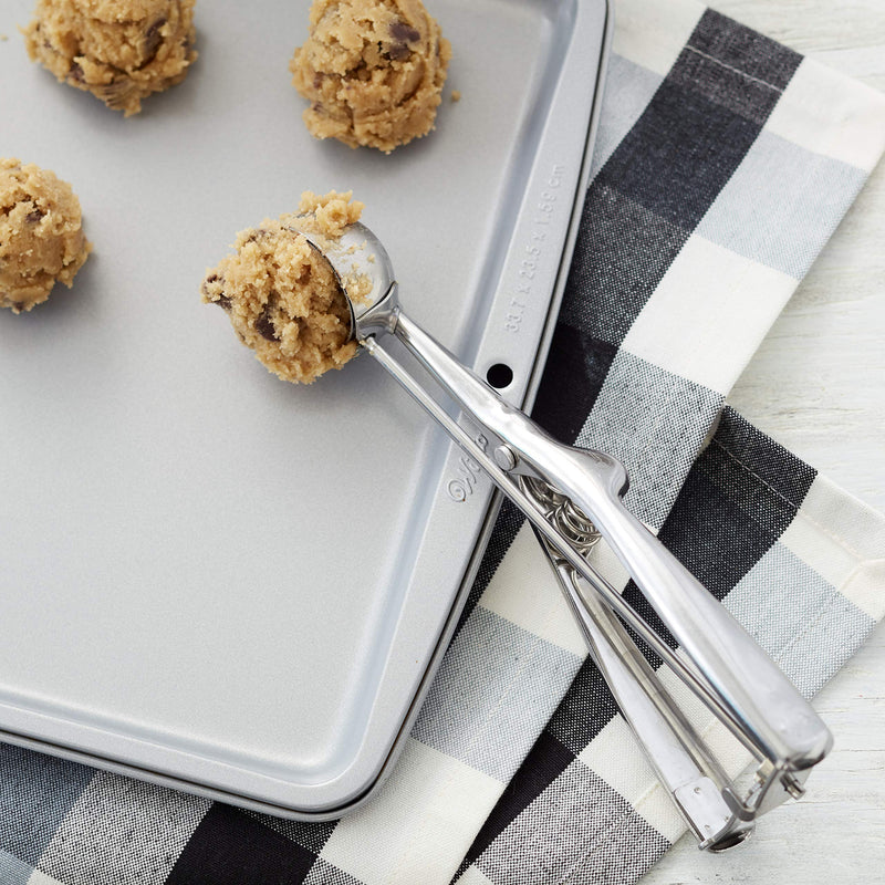 Wilton Stainless Steel Cookie Scoop, Silver 1