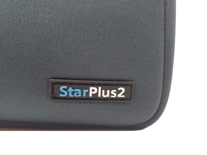 StarPlus2 Protective Neoprene Sleeve 13.75" x 11.5" x 1" Case Pouch Sized for The Cricut Bright Pad Tracing Light Board - Gray with Black Trim Zipper - Gray