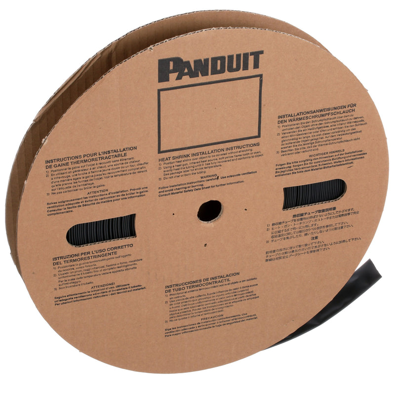 Panduit HSTT38-TC Thin Wall Polyolefin Heat Shrink, 0.38-Inch, Clear .38-Inch Diameter
