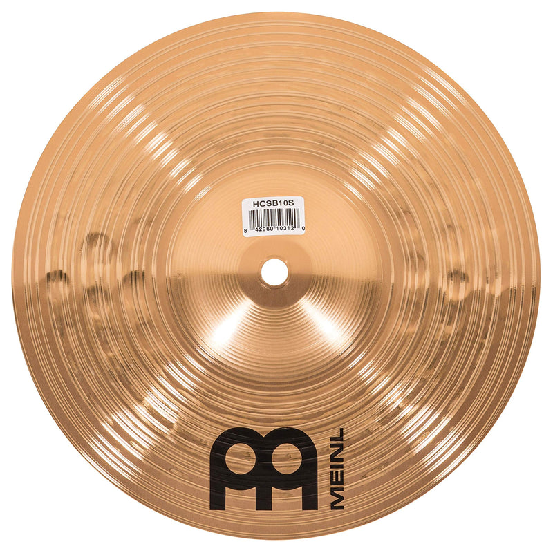 Meinl Cymbals 10” Splash – HCS Traditional Finish Bronze for Drum Set, Made In Germany, 2-YEAR WARRANTY (HCSB10S)