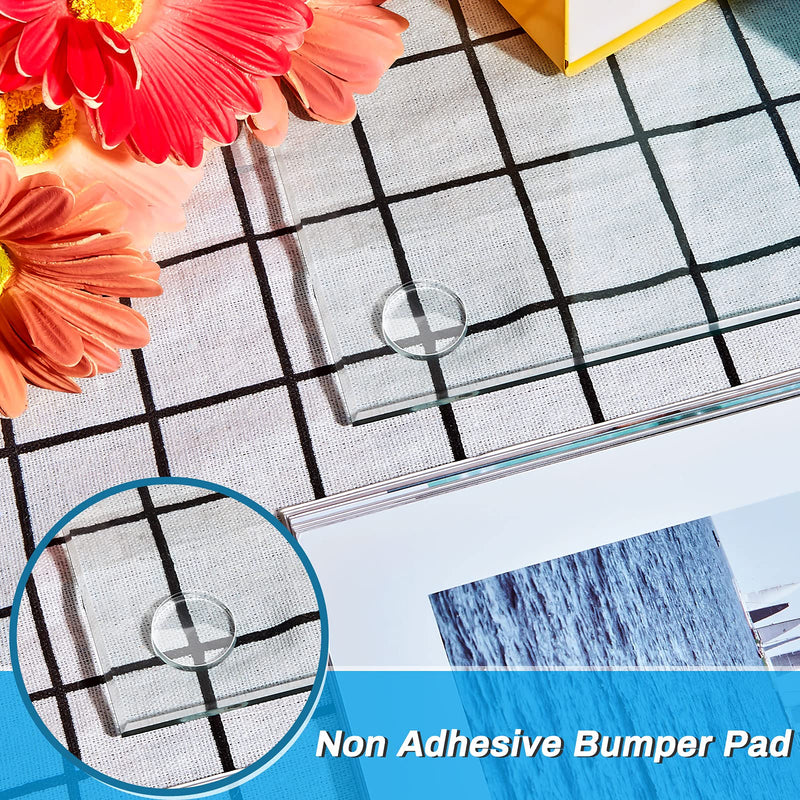 Round Clear Non Adhesive Bumpers Pad Glass Table Top Bumper Anti Slip Pads Clear Bumpers for Glass Table Top (75, 20 x 3 mm) 75
