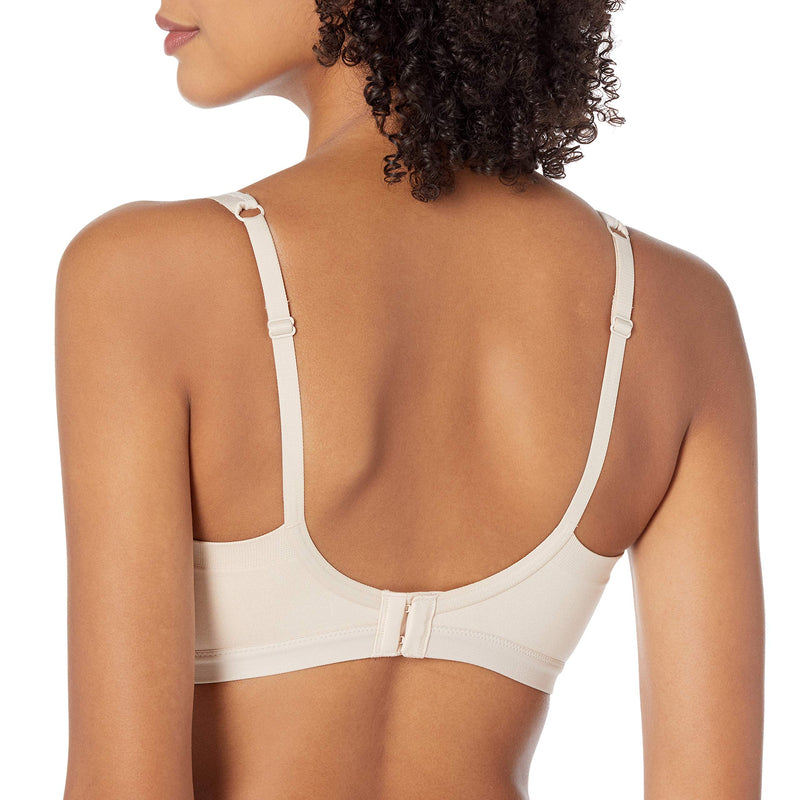 Warner's Women's Easy Does It No Bulge Wire-Free Bra X-Small Butterscotch